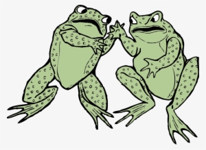 Green Frog Clipart Two Frog - Two Frog Clipart