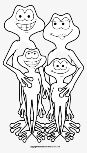 Frog Black And White Free Frog Clipart - Frog Family Clipart Black And White