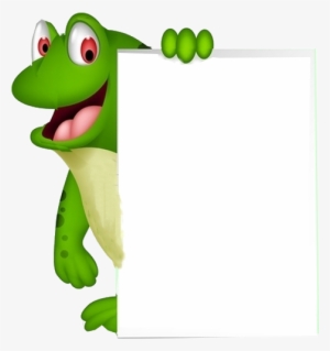 Frog Border Labels Signs Pipes Scrap Pinterest - Clipart Frog Border