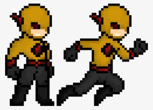 Reverse Flash Model - Reverse Flash Pixel Art