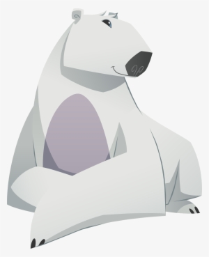 Polar Bear Sitting - Polar Bear Animal Jam Transparent