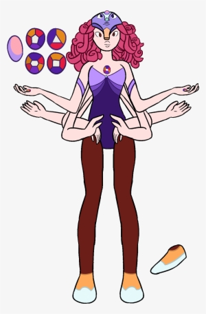 Bluebird=garnet Opal Rose Quartz - Steven Universe Opal And Garnet