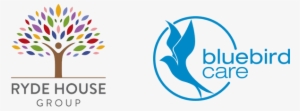 Ryde House & Bluebird Logos - Bluebird Care Logo Png