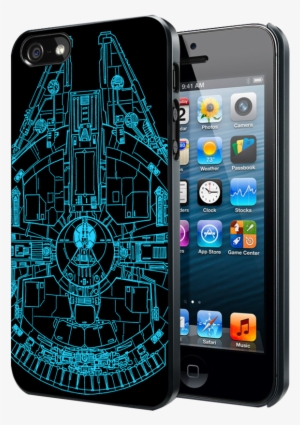 Star Wars Millenium Falcon Samsung Galaxy S3 S4 S5 - Chicago Blackhawks Phone Case