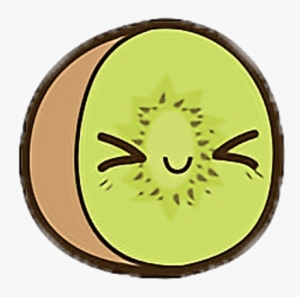 Tumblr Whatsapp Emoji Emoticon Png Transparente Transpa - Kiwi Kawaii Png