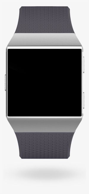 From The Latest Alerts To Music You Love, Fitbit Os - Fitbit Ionic Blue Gray Silver Gray