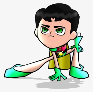 Teen Titans Go Robin Png - Titans Robin Jason Todd