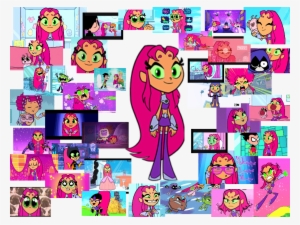 Starfire Scooby Doo Beast Boy Raven Robin Cyborg Pink - Teen Titans Go Edible Frosting Sheet Cake Topper