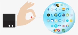 2017 Was The Year Of The Cryptocurrency - Cryptocurrency Bubble Png