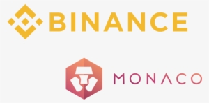 Monaco Cryptocurrency Card Added To China Exchange - Binance Png