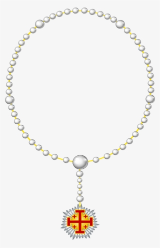Herardic Rosary Of The Order Of The Holy Sepulcher - Chain