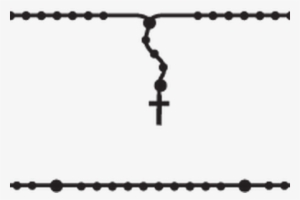 Download Wallpaper Beads Full Wallpapers The World - Rosary Border Clipart
