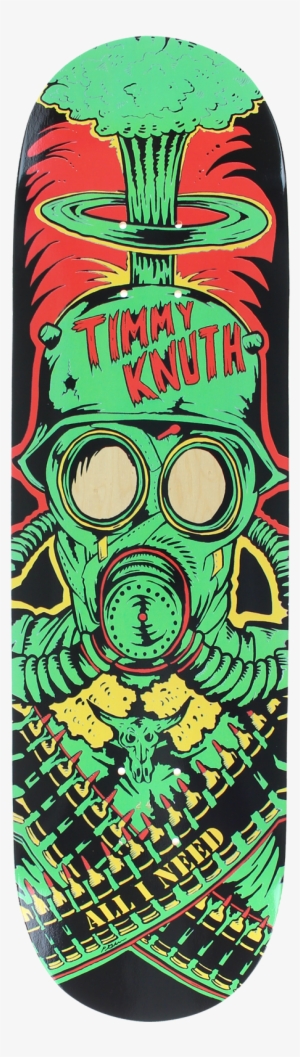 All I Need Knuth War Machine Skateboard Deck - War Skateboard Decks