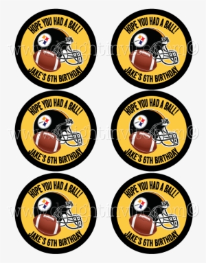 Pittsburgh Steelers Football Sticker Tags - Pittsburgh Steelers