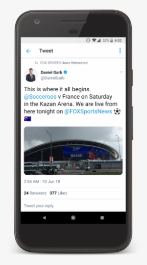 @foxsportsnews Uses Grouptweet To Automatically Retweet - Mobile Phone