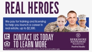 Veterans, Military Personnel And Spouses Offered Training - Berkshire Hathaway