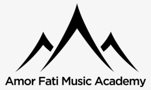 Amor Fati Black Logo - Triangle