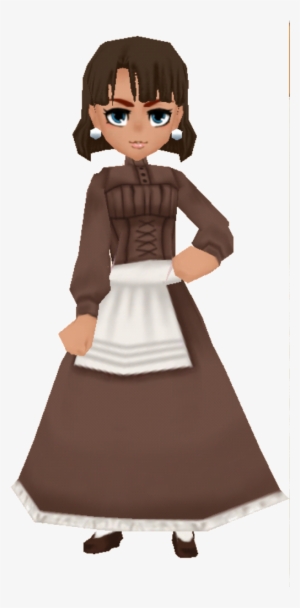 Brown Country Clothes Female - Girl