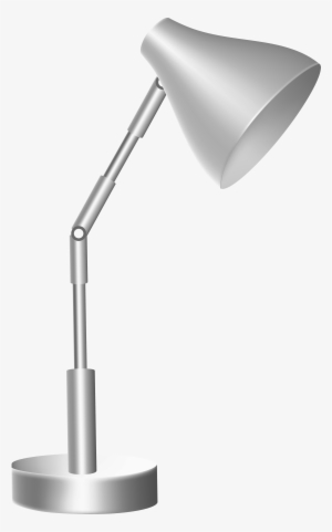 Silver Desk Lamp Png Clip Art