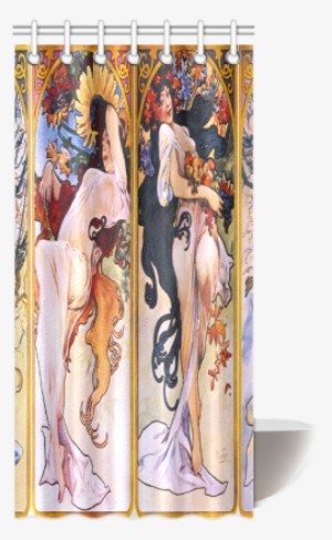 Katy Perry Dark Horse Alphonse Mucha Hot Sale Shower - Four Seasons Queen Duvet