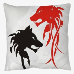 Tribal Wolf Head Tattoo On The Gray - Tattoo