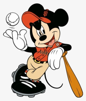 Sf Giants Clip Art Sf Giants Clipart - Mickey Mouse Sf Giants