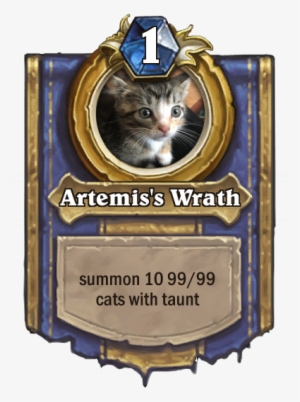 Hearthstone Card Generator - Knights Of The Frozen Throne Hunter