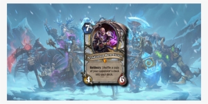 In The Digital Card Game Hearthstone, There's A Common - Caballeros De La Muerte Hearthstone