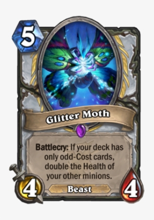 Rating - 3 - 1 - From 2773 Votes - - Glitter Moth Hearthstone