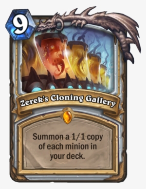 The Design Mandate Behind Legendary Spells, Then, Was - Zereks Cloning Gallery Hearthstone