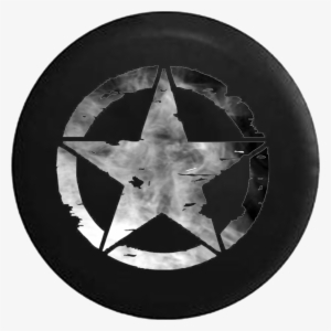 Oscar Mike Military Jeep Star Dark Smoke Silver