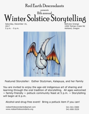 Annual Native Storytelling Conference Coming Soon - Cartoon