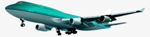 Airplane Flight Aircraft Transprent Png Free Download - Boeing 747 Png