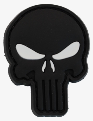 Pvc Nášivka Punisher, Ċerná