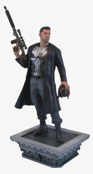 The Punisher 1/6th Scale Hot Toys Action Figure - Marvel Gallery Netflix Punisher Pvc Figure