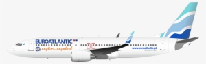 Boeing 737-800 - Euroatlantic Airways Png