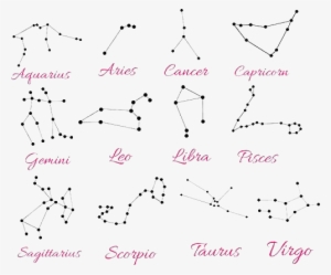 Zodiac Constellations Png Transparent Image - Transparent Background Zodiac Constellation Png