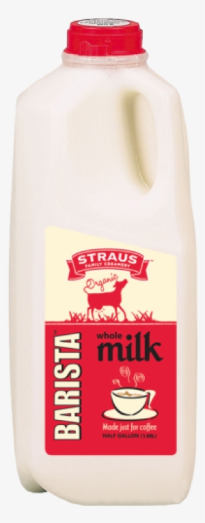Share - Straus Barista Milk