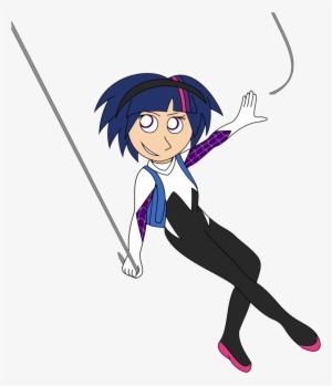 Joeycrick, Crossover, Gwen Stacy, Human, Humanized, - Spider-man: Into The Spider-verse