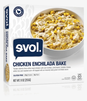 Evol Package Hero Meal Classics Chicken Enchilada Bake - Evol Chicken Enchiladas