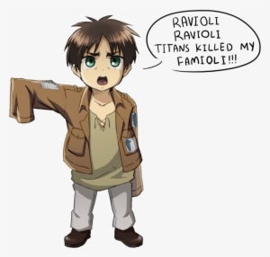 Ravioll Ravioli Titans Killed My Famioli - Eren As A Baby