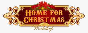 Home For Christmas Banner - Banner Design Transparent Background