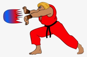 Fireball Clipart Street Fighter - Fight Png