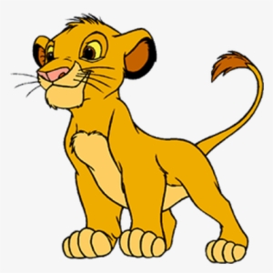 Cartoon Lion - Baby Simba The Lion King