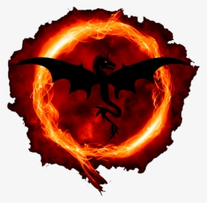 Dragon Legion - Fire Dragon Transparent Background