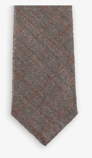 Dreaming Of Monday Grey Red Square Wool Tie Tip - Dream