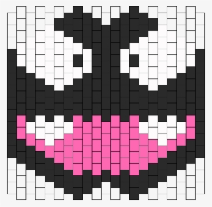 Gastly Mask Bead Pattern - Furry Kandi Mask Patterns