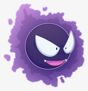 Gastly By Alolan-vulpixy - Illustration