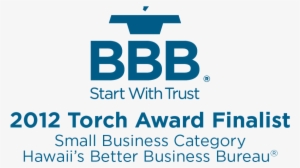 In 2012 The Hawaii Better Business Bureau Honored Nathan - 2018 Torch Award Winner
