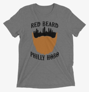 Red Beard Philly Hobo Premium Triblend Tee - Paisley Stag (premium Triblend)